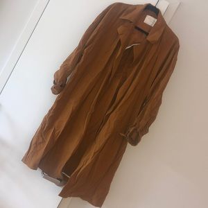 Zara brown trench coat